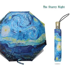 Gogh Artwork Umbrellas