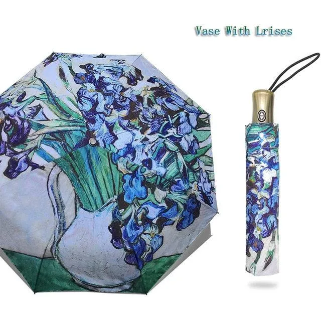 Gogh Artwork Umbrellas