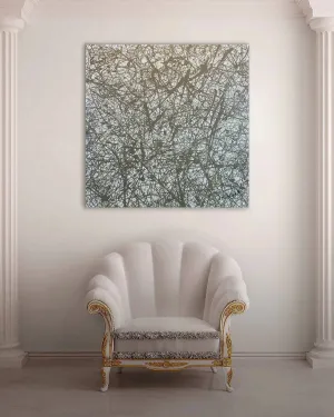 Gold Galaxy -  (Embellished-Hand Signed by the Artist)