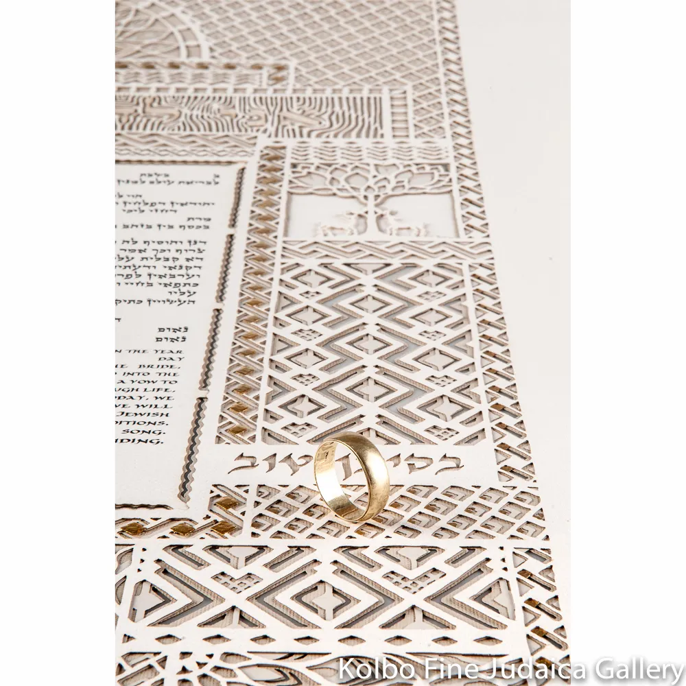 Gold Jewel Ketubah
