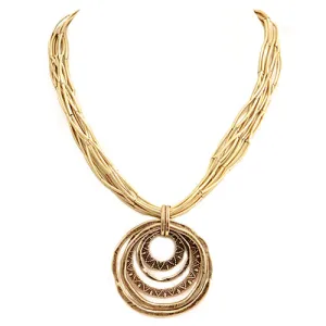 GOLD NECKLACE  #SC29668-1_GOLD