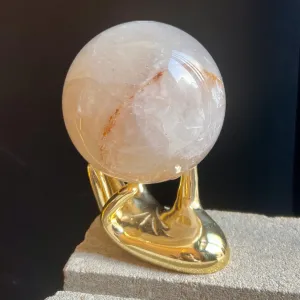 Golden Healer Quartz Sphere
