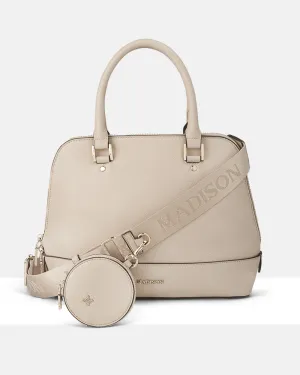 Grace Medium Dome Satchel Bag   Utility Bag Strap