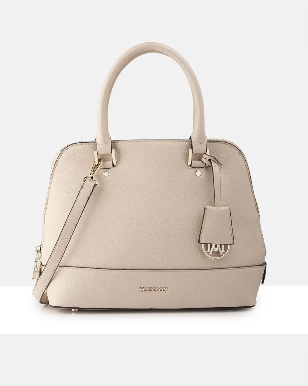 Grace Medium Dome Satchel Bag   Utility Bag Strap