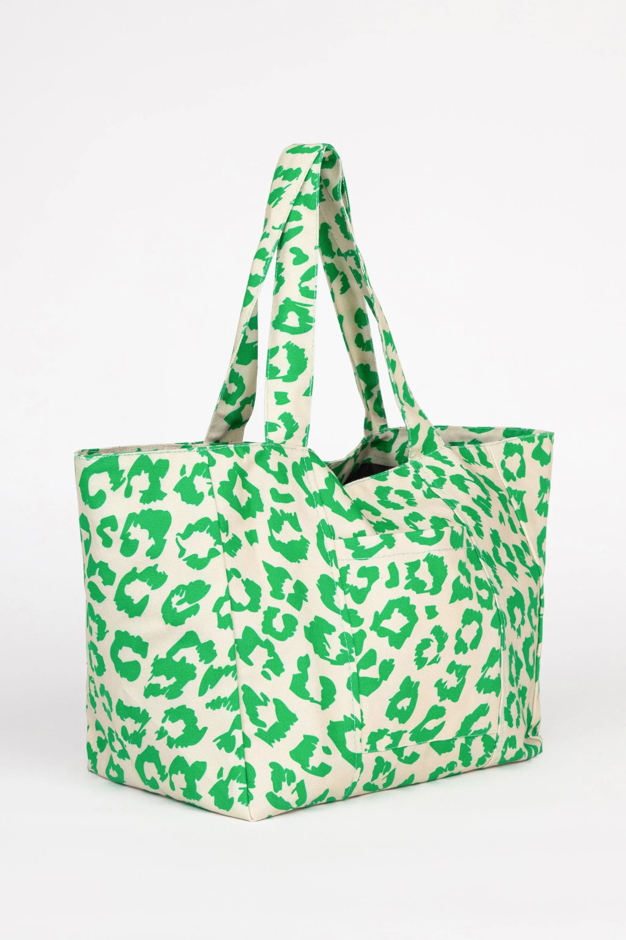 Green Leopard | Tote Bag