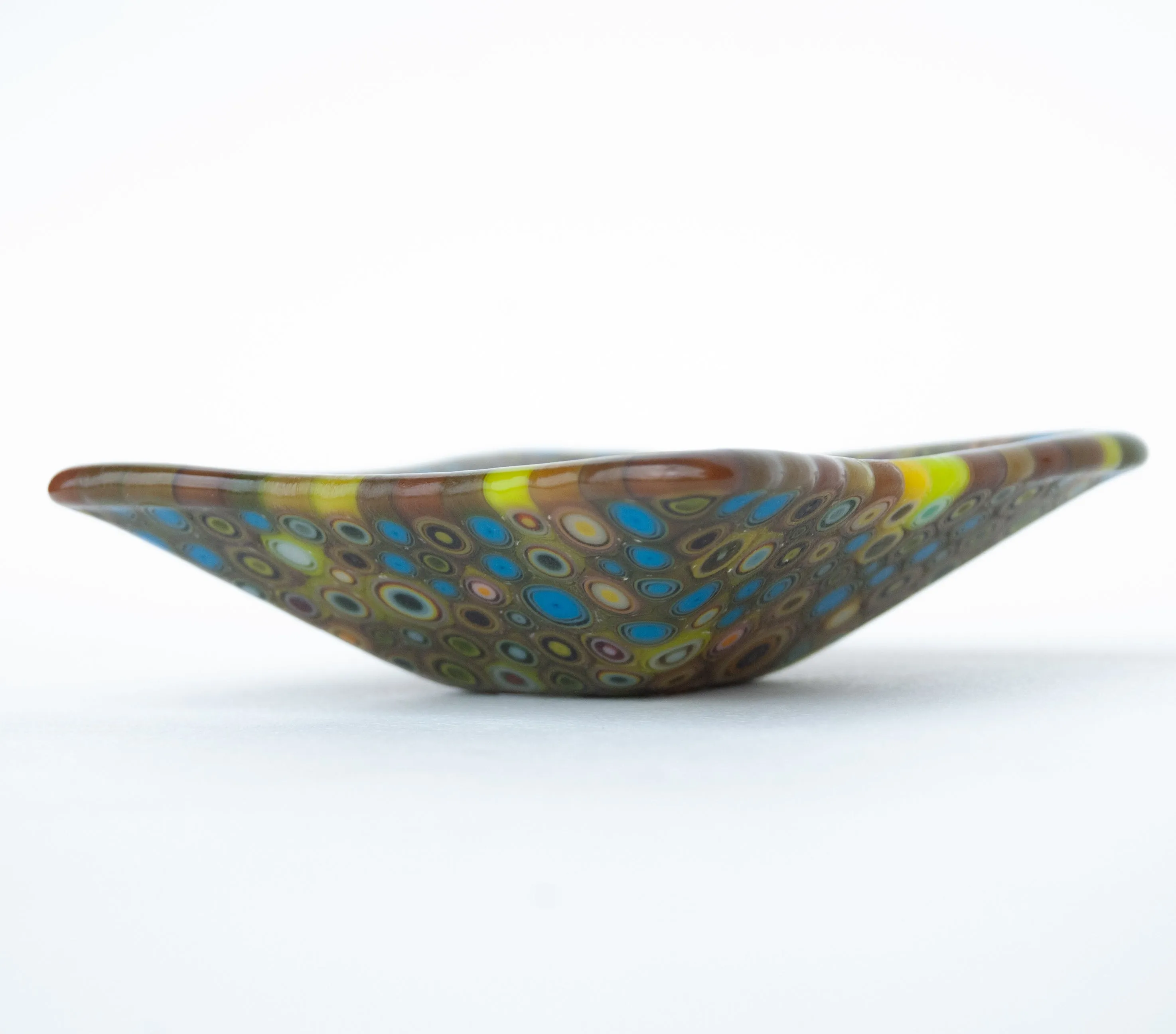 Green Murrini Square Bowl