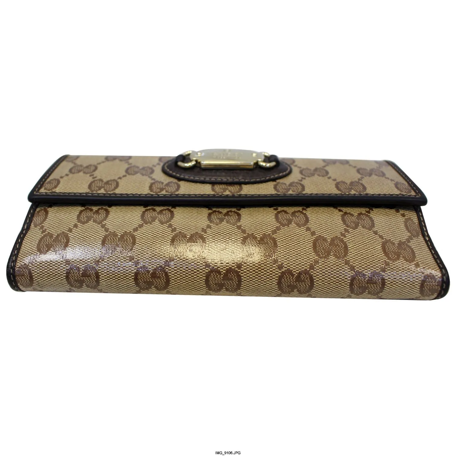 GUCCI Crystal Monogram GG Wallet 231841