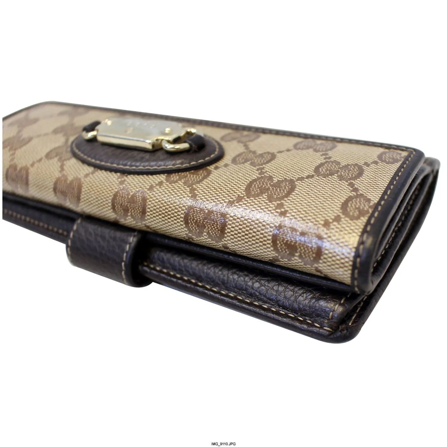 GUCCI Crystal Monogram GG Wallet 231841