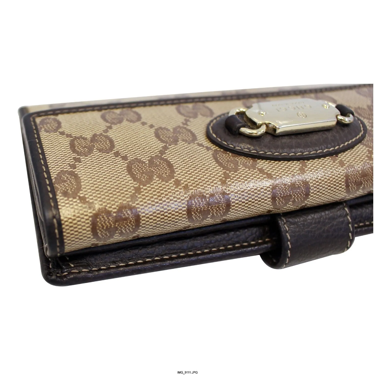 GUCCI Crystal Monogram GG Wallet 231841