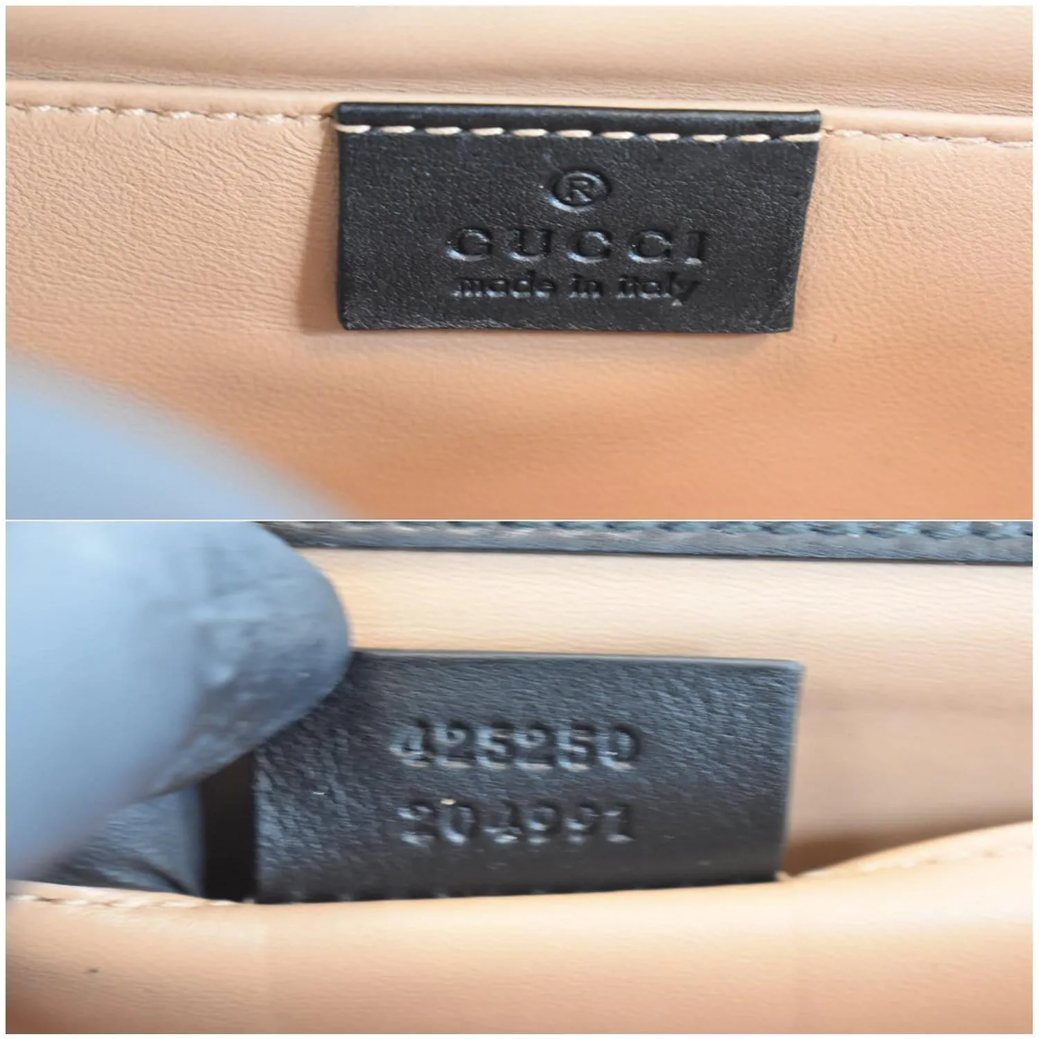 GUCCI Dionysus Small Velvet Clutch Bag Black 425250