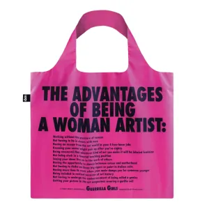 Guerilla Girls "The Advantage of Being A Woman Artist" Bag