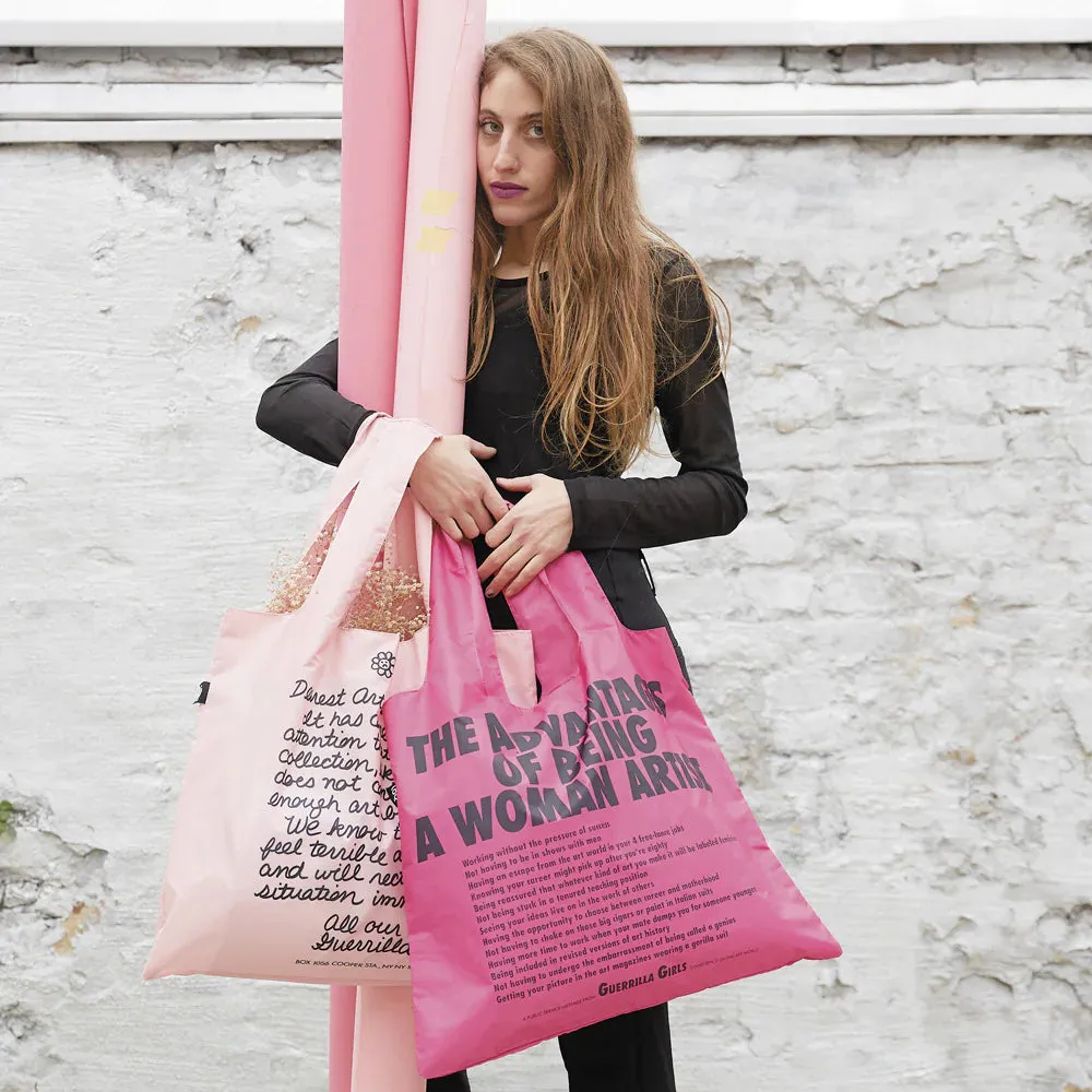 Guerilla Girls "The Advantage of Being A Woman Artist" Bag