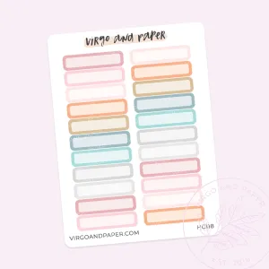 H. Cousin Small Boxes - Pastel