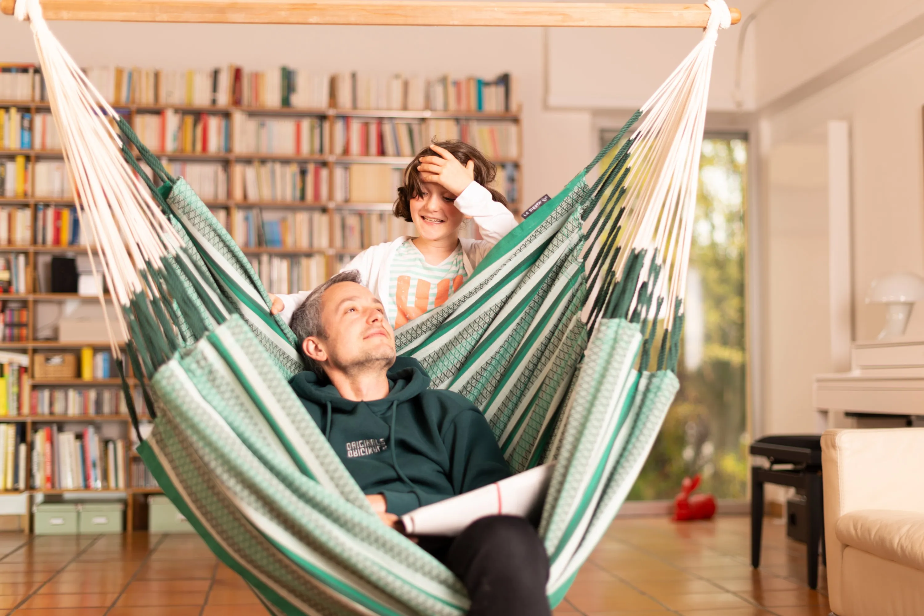 Habana Agave - Organic Cotton Kingsize Hammock Chair