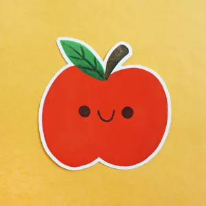 Happy Apple Sticker