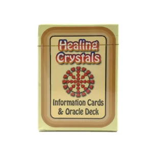 Healing Crystals Information Cards and Oracle Deck #3