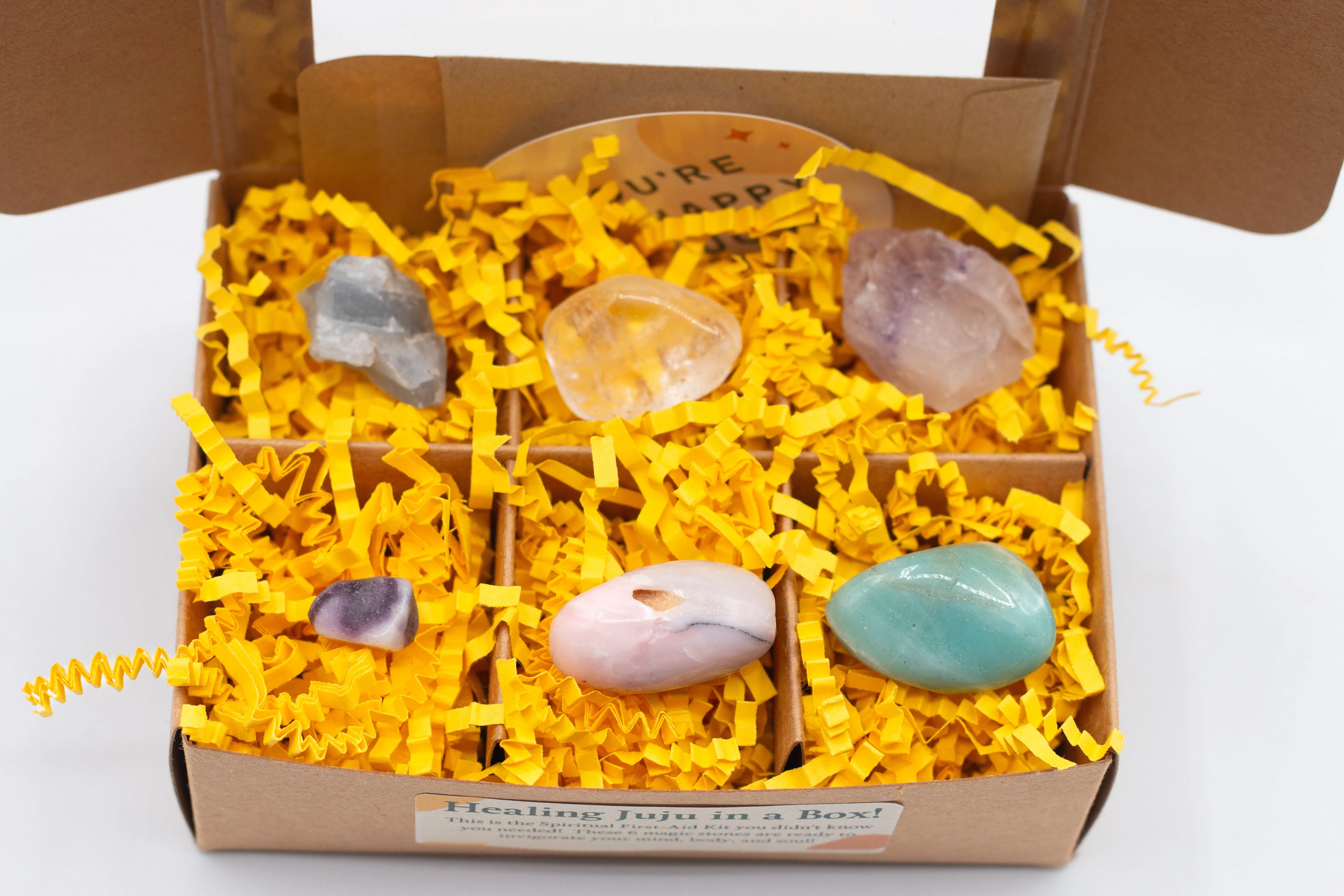 Healing Juju in a Box Crystal Kit