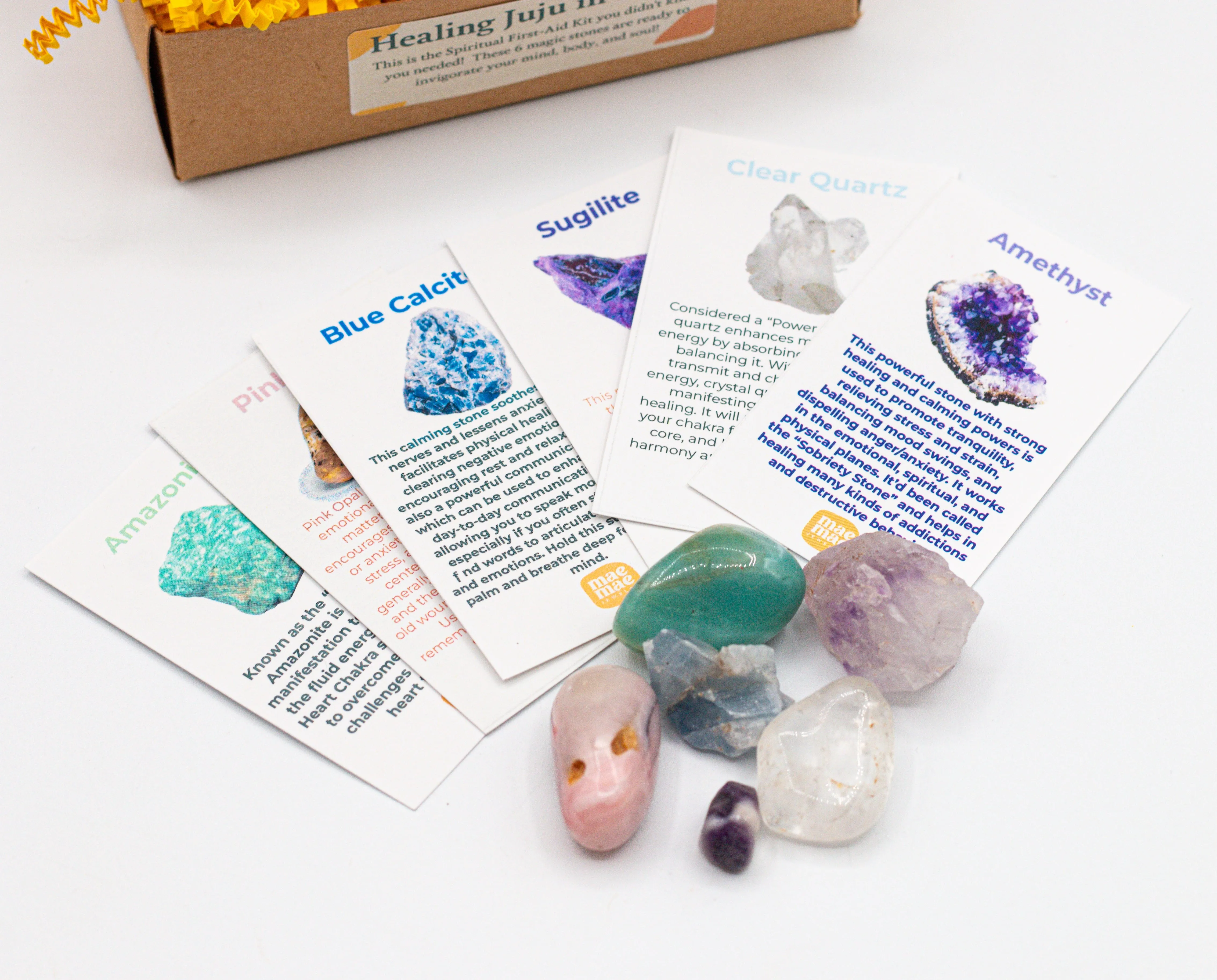 Healing Juju in a Box Crystal Kit