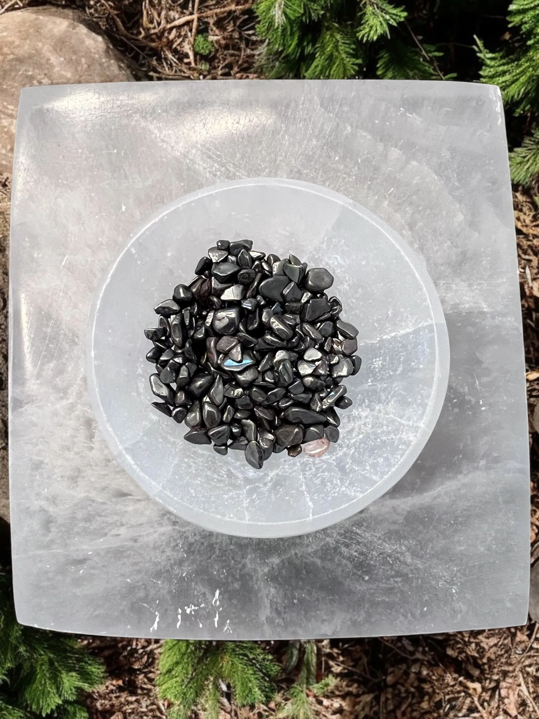 Hematite Gemstone Chips