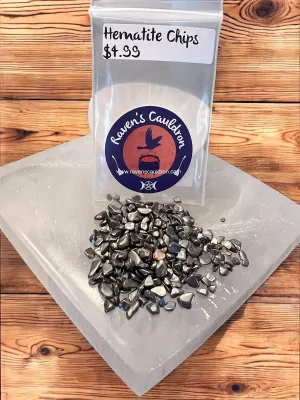 Hematite Gemstone Chips