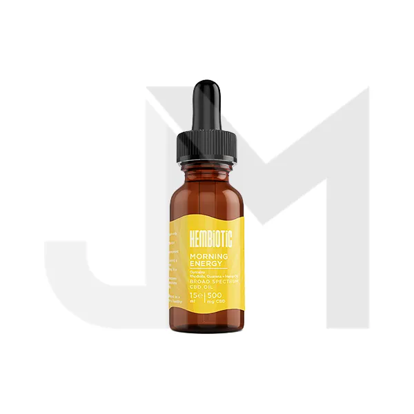 Hembiotic 500mg Broad-Spectrum Functional CBD Oil - 15ml