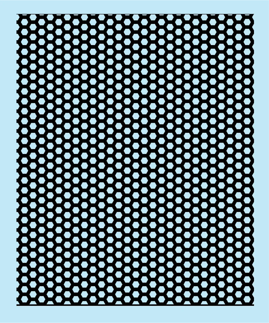 Hexagon Web Pattern