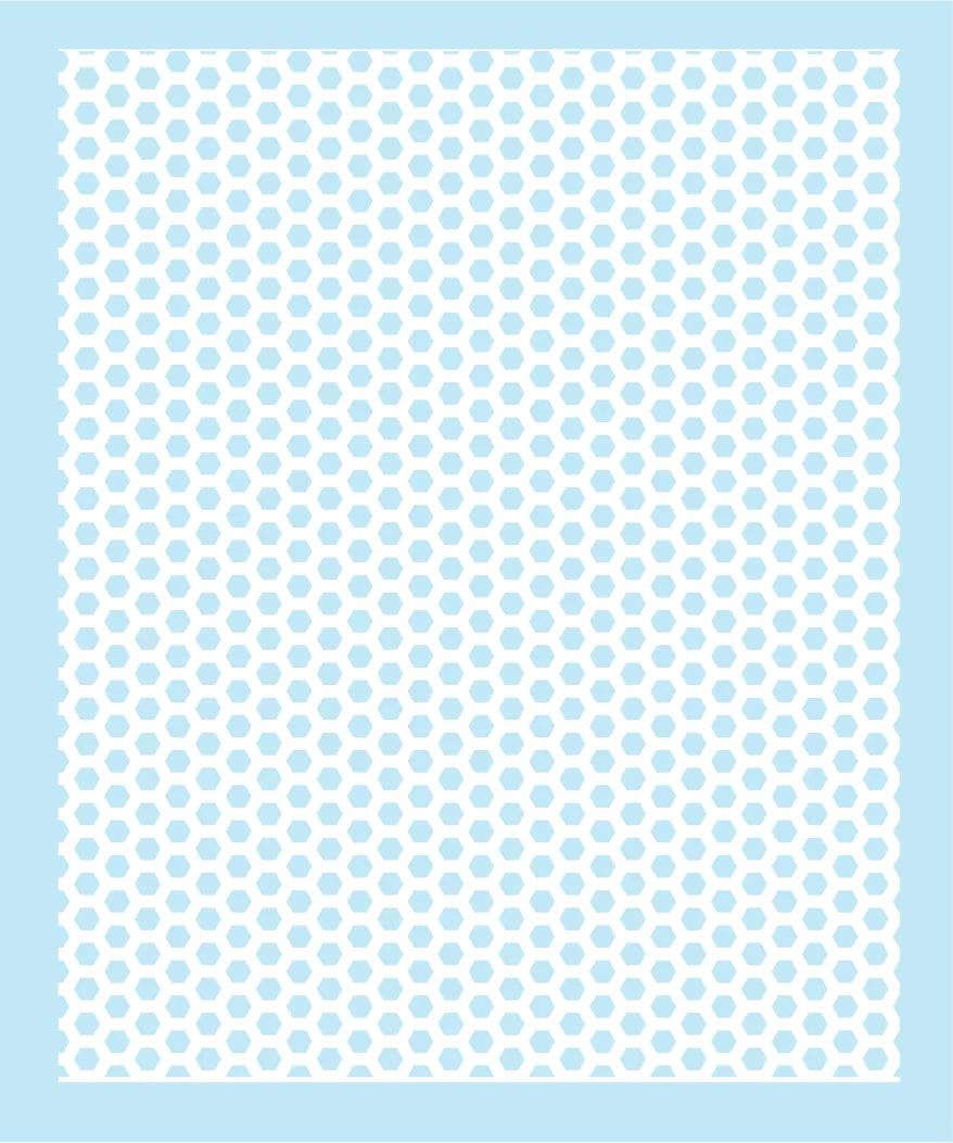 Hexagon Web Pattern