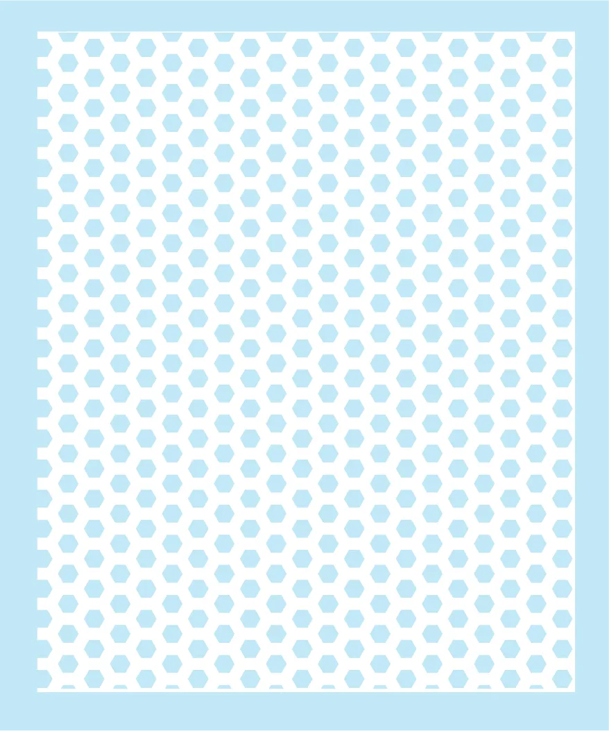 Hexagon Web Pattern