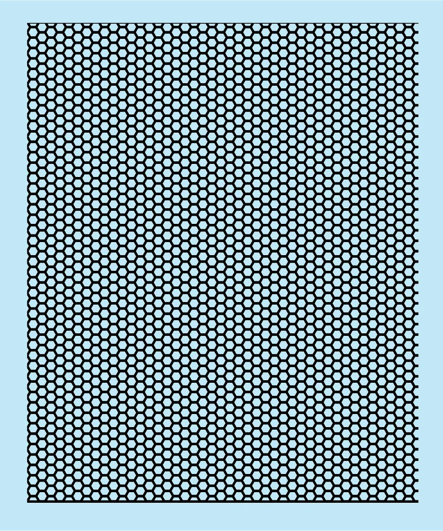 Hexagon Web Pattern