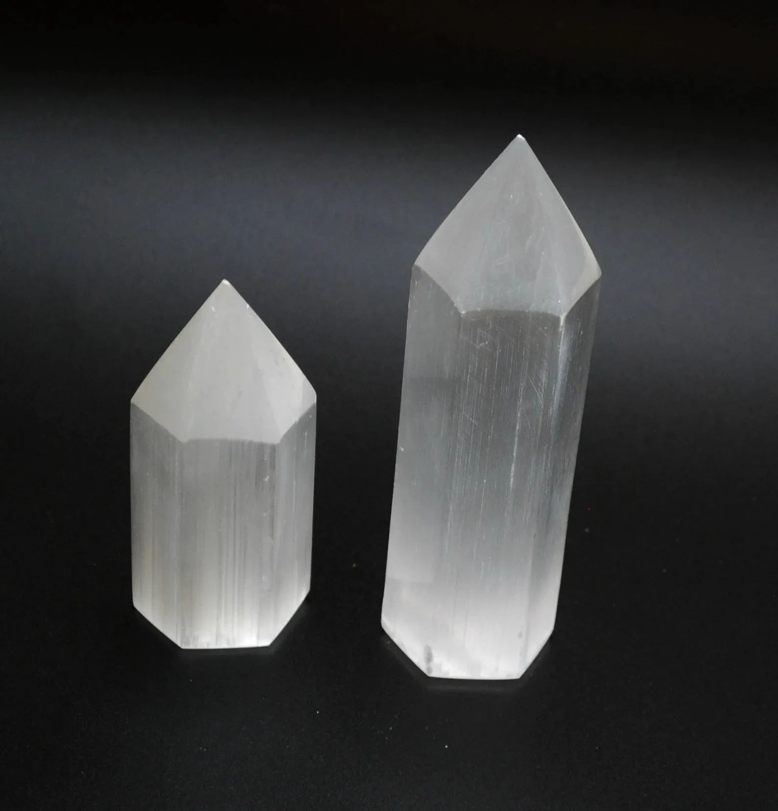 Hexagonal Selenite Tower