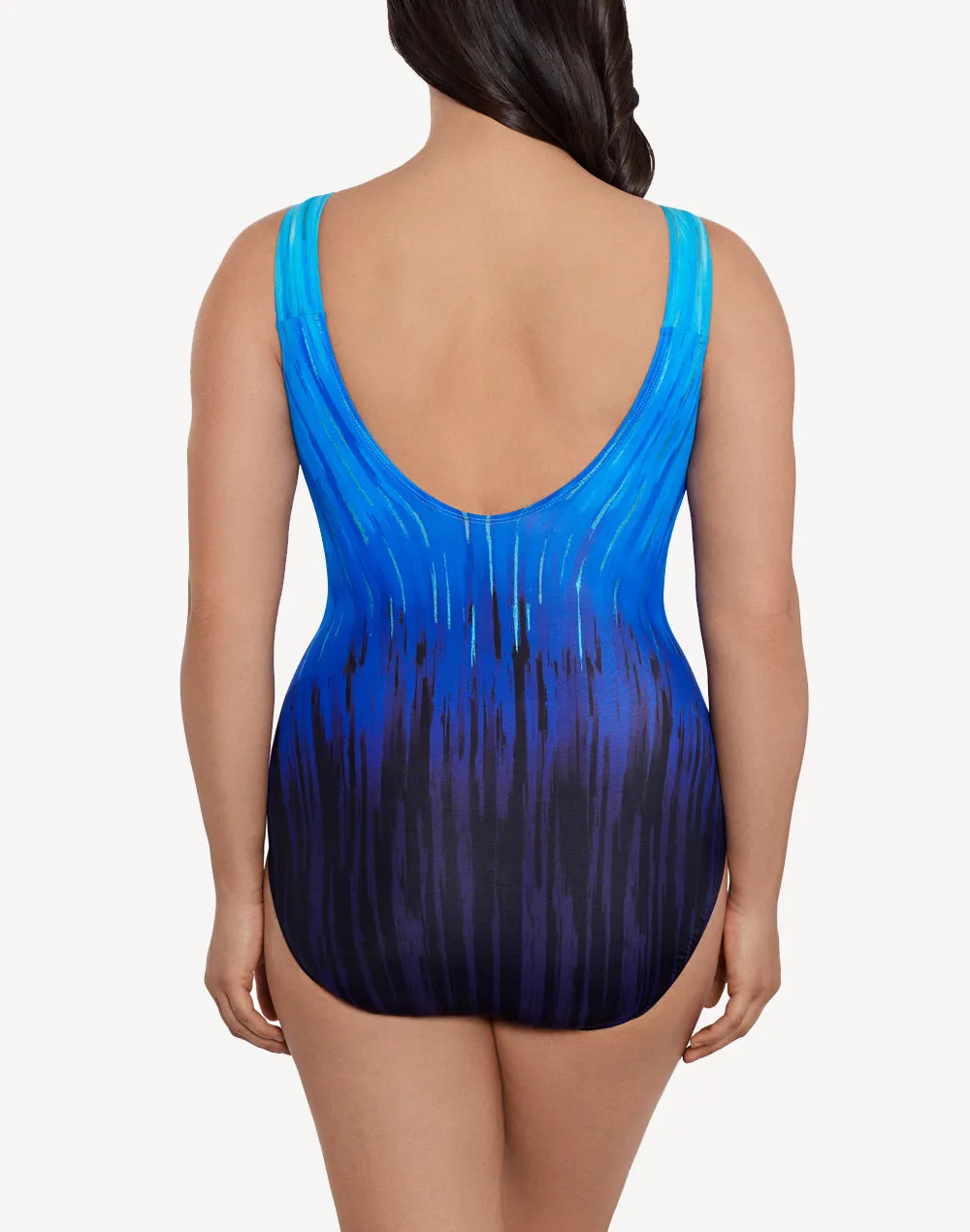 High Energy Scoop Back High Neck One Piece