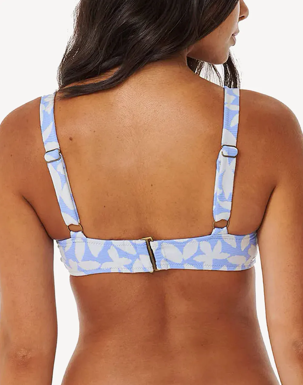 Holiday Tropics D/DD Crop Bikini Top