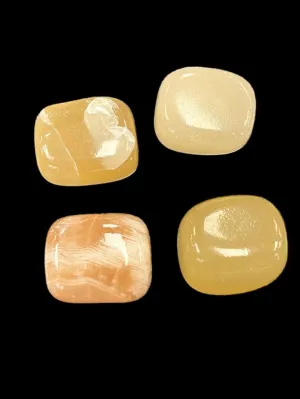 Honey Calcite Tumble - Self-Worth