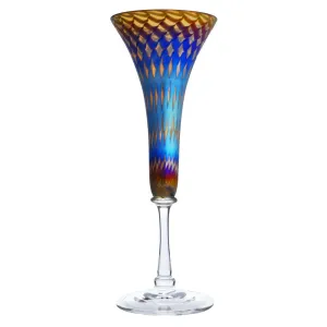 Honeycomb Flute Glass