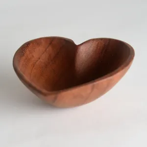 Hope Heart Bowl of Blue Gum Wood