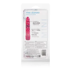 Houstons Pink Leopard Massager 4.5in