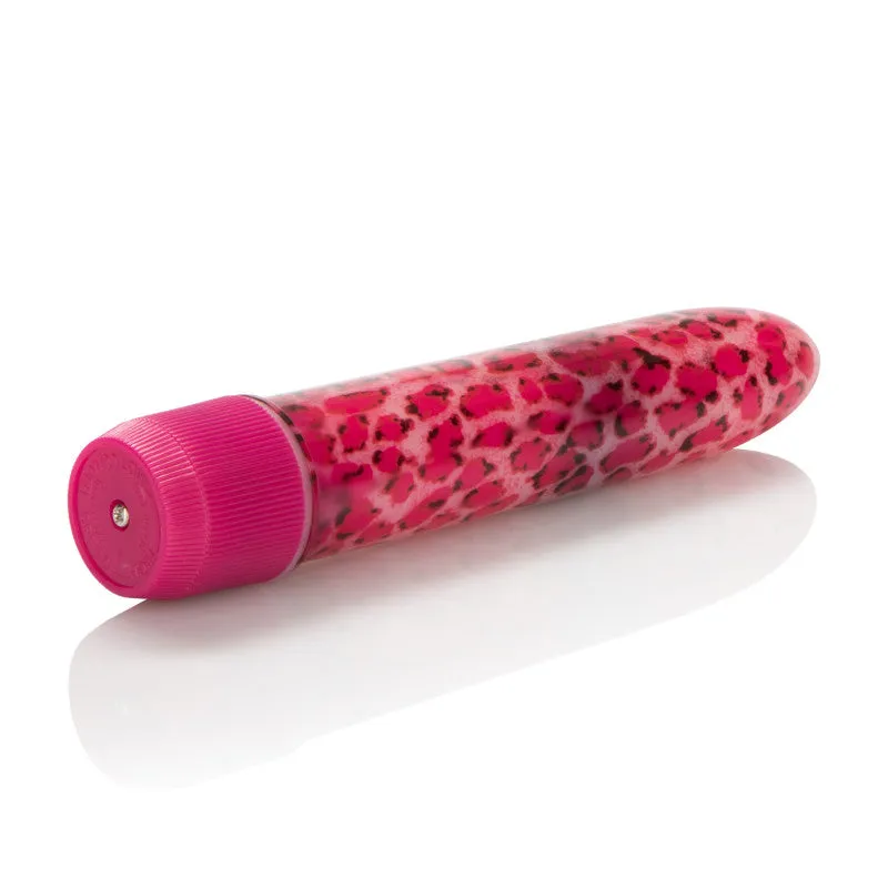 Houstons Pink Leopard Massager 4.5in