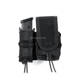 HSGI - Black - LEO Taco MOLLE - COVERED