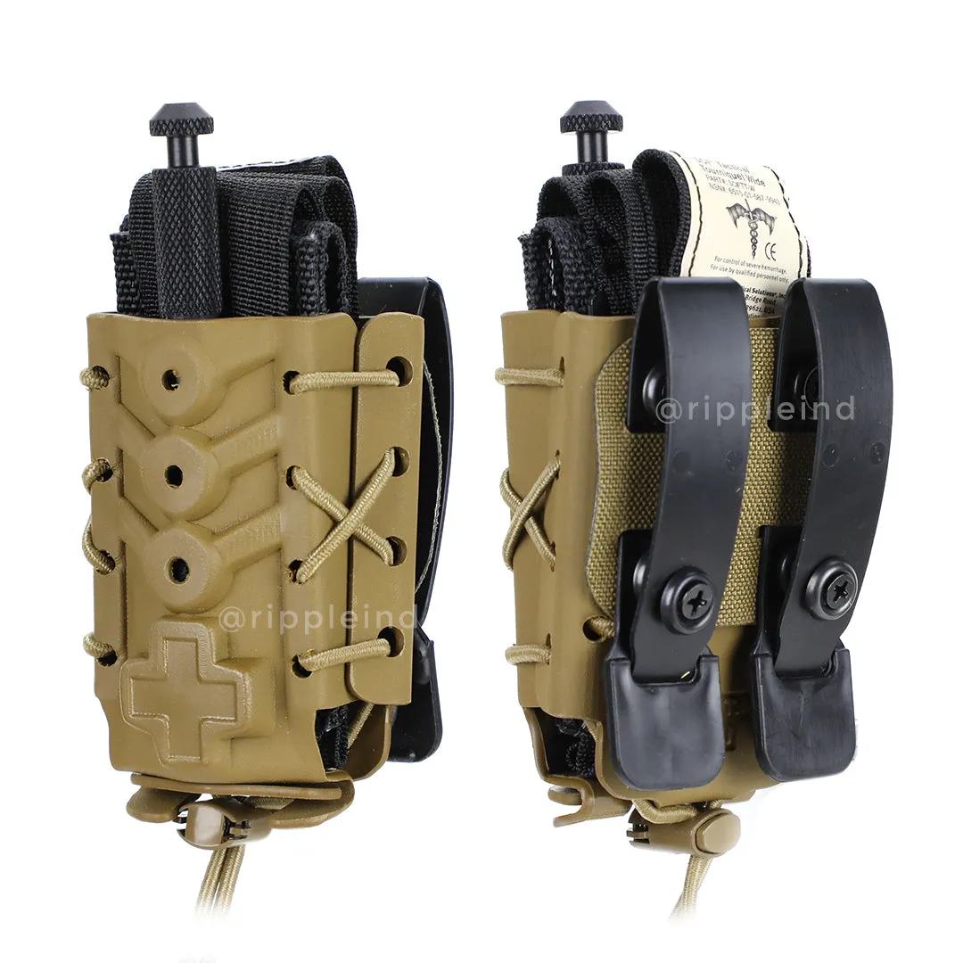 HSGI - Coyote Brown - Kydex Tourniquet Taco