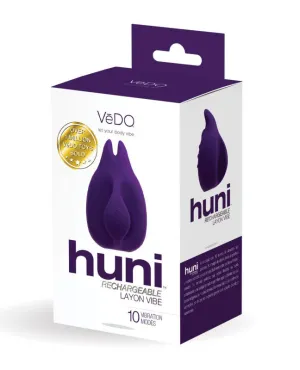 Huni Rechargeable Finger Vibe -  Purple