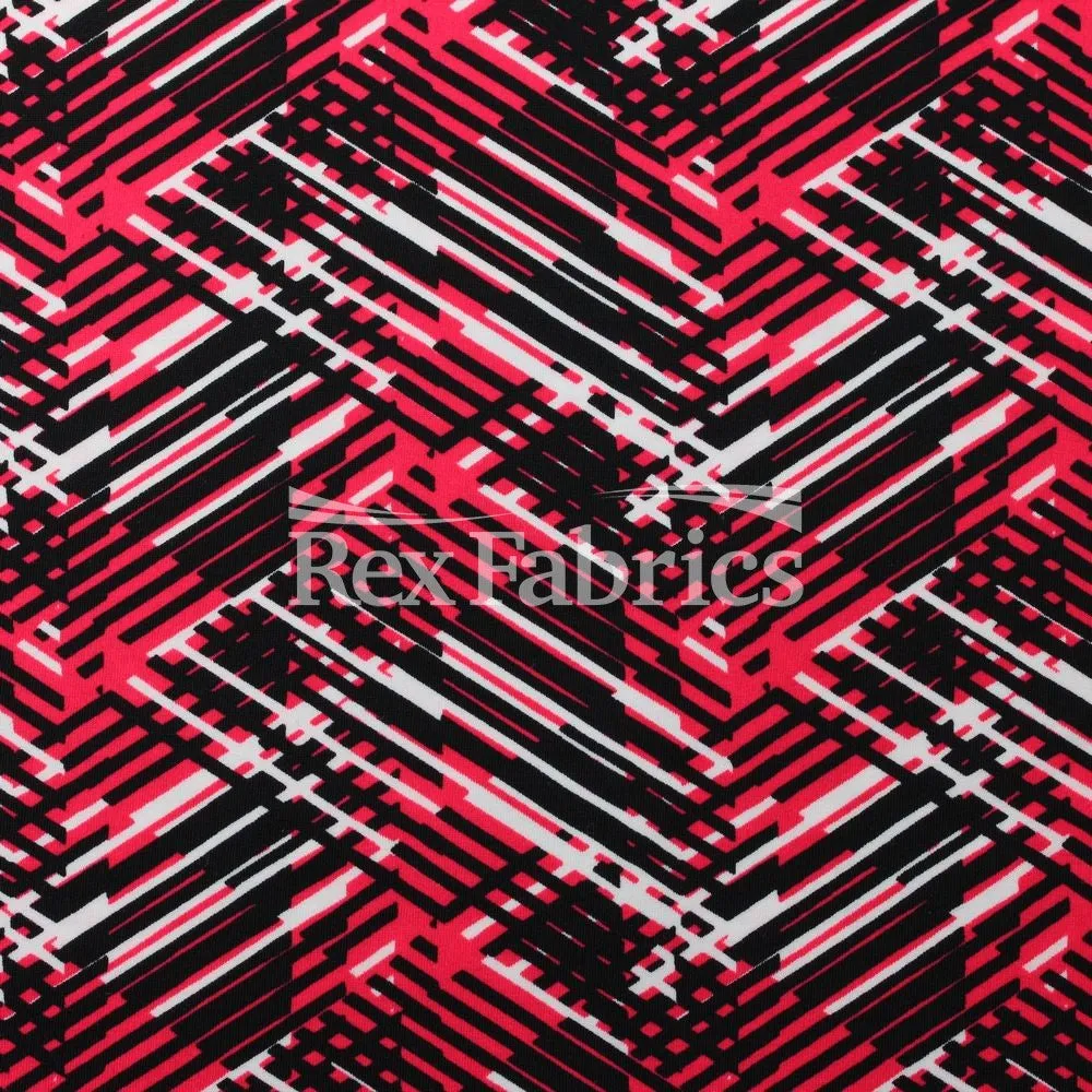 Hyperactive - 4-Way Stretch Nylon Spandex Print