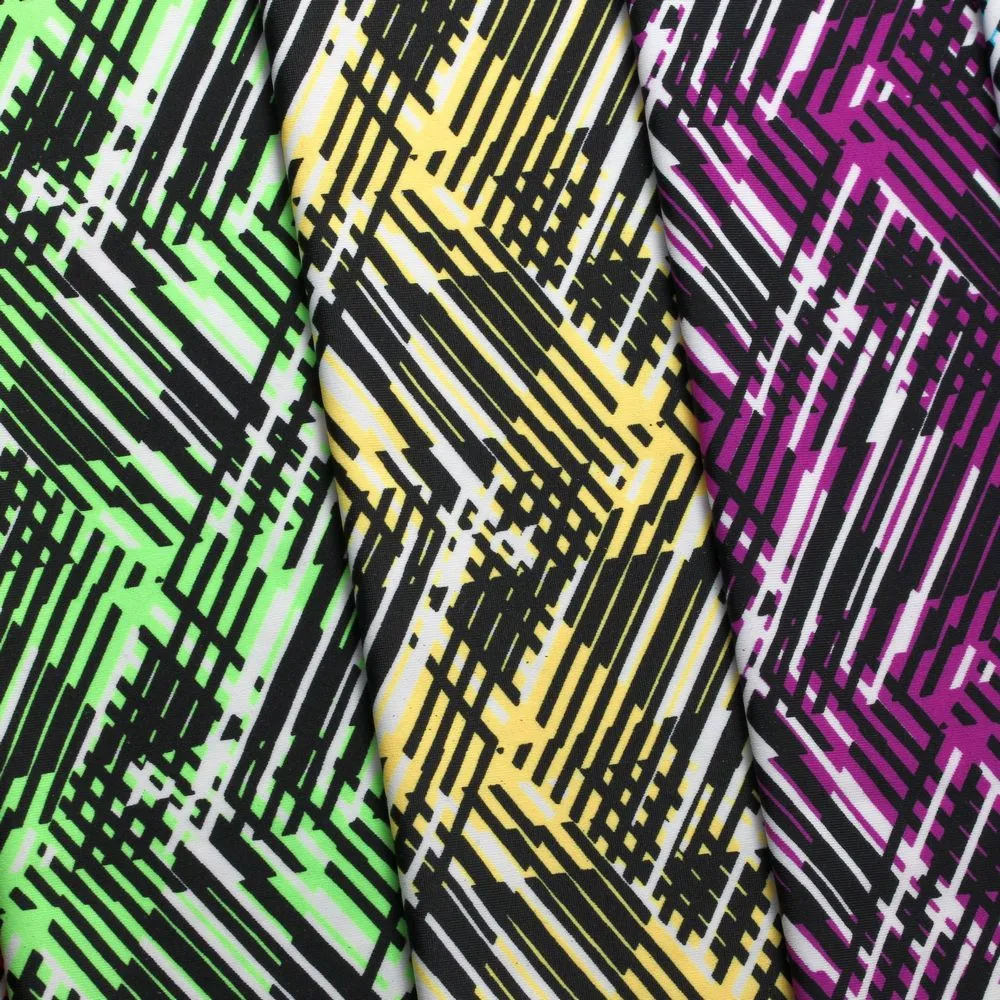 Hyperactive - 4-Way Stretch Nylon Spandex Print