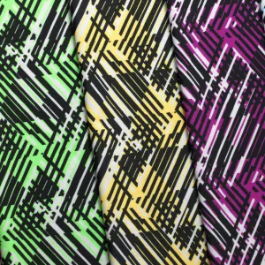 Hyperactive - 4-Way Stretch Nylon Spandex Print