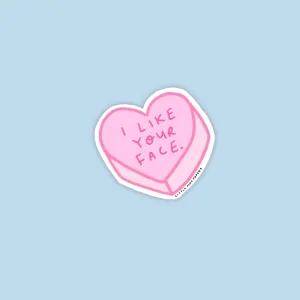 I like your face sticker