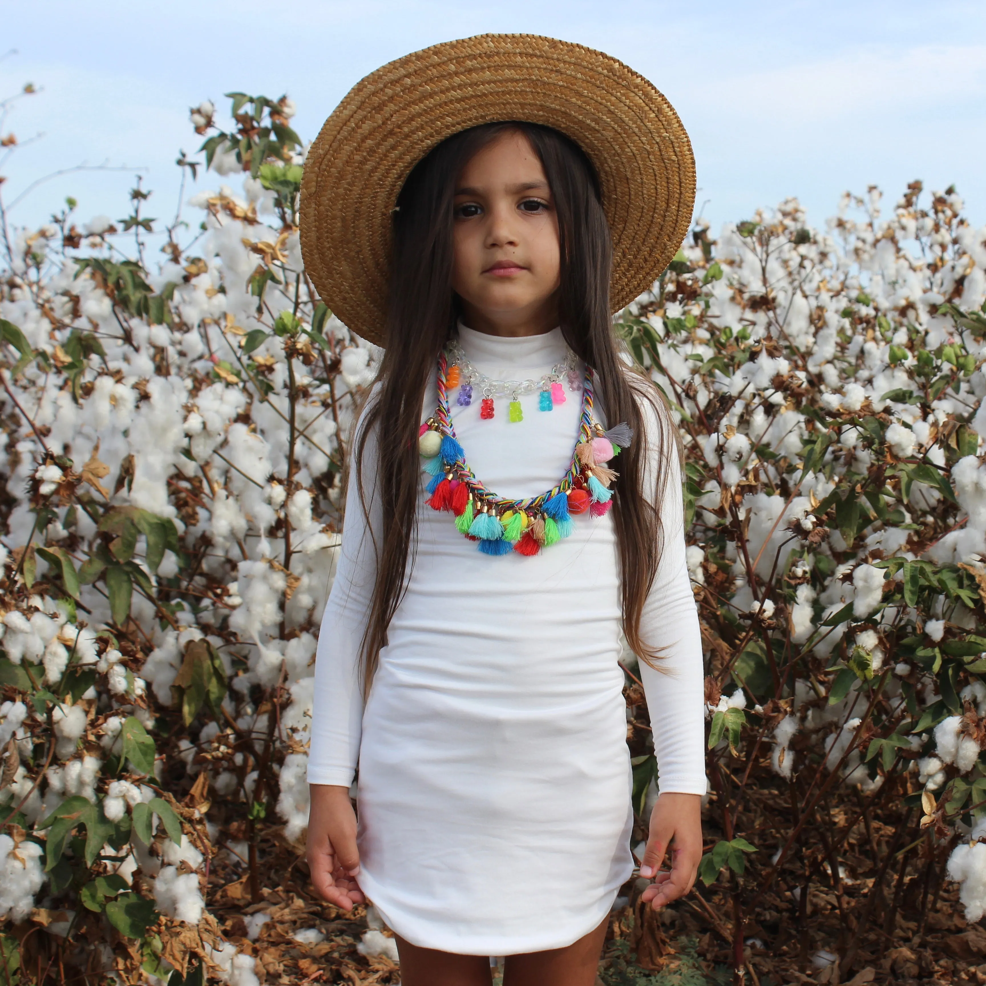 Ice Ice Baby Rainbow Bears Choker Necklace