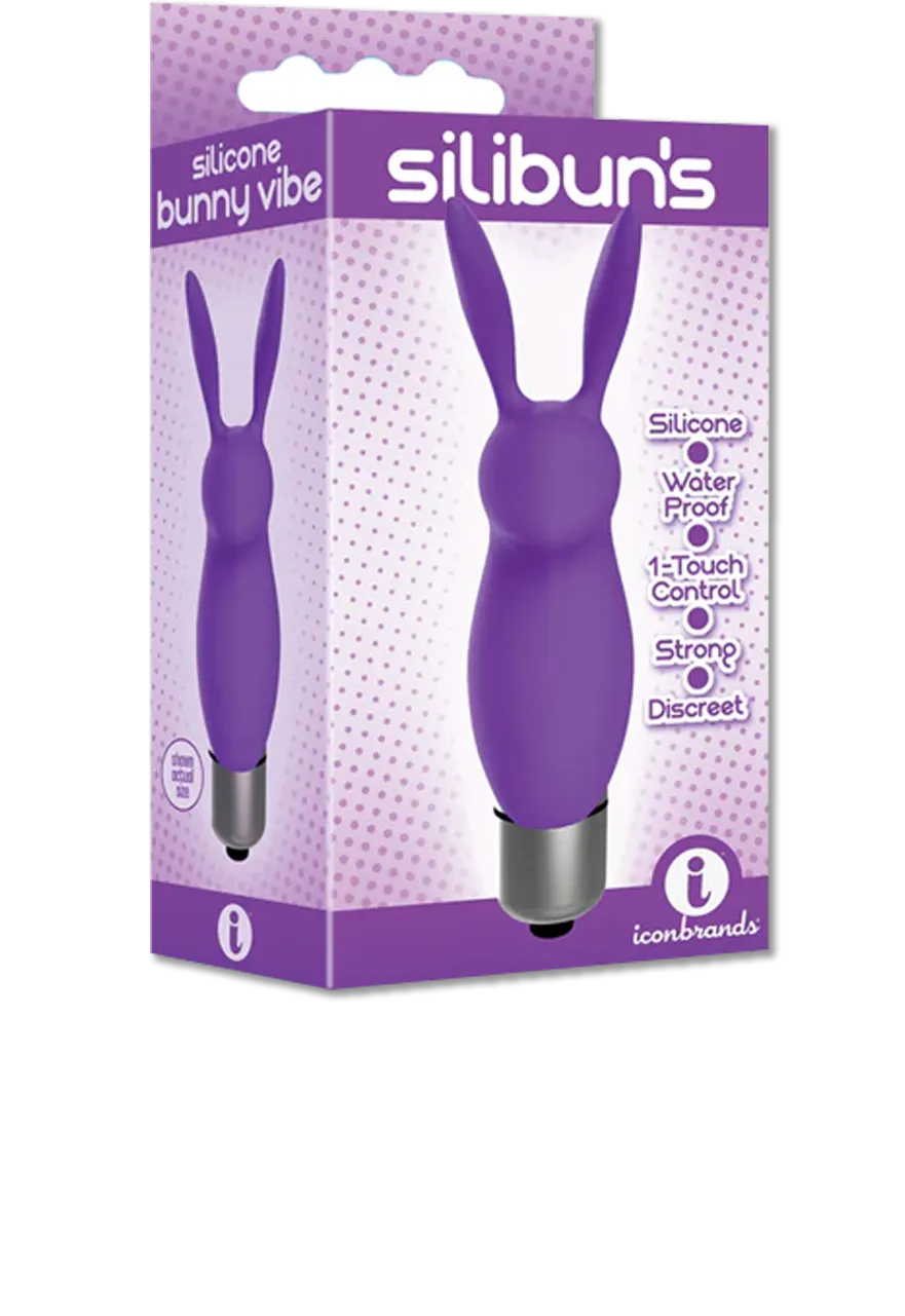 Icon Brands - Silibuns Silicone Bunny Bullet