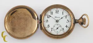Illinois Full Hunter Gold Filled Antique Pocket Watch Gr 35 0S 15 Jewel