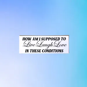 In These Conditions Car Magnet