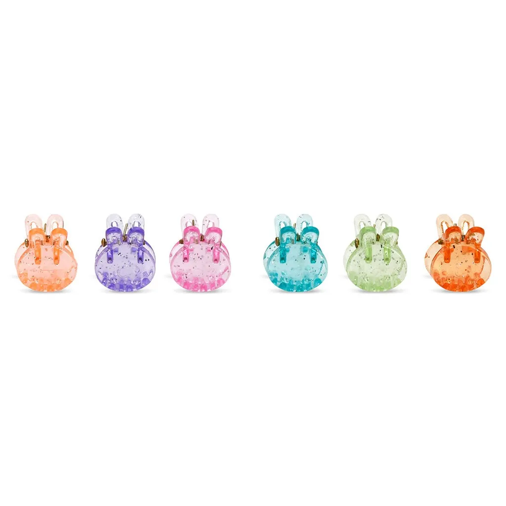 Iscream Carrot Mini Bunny Clips