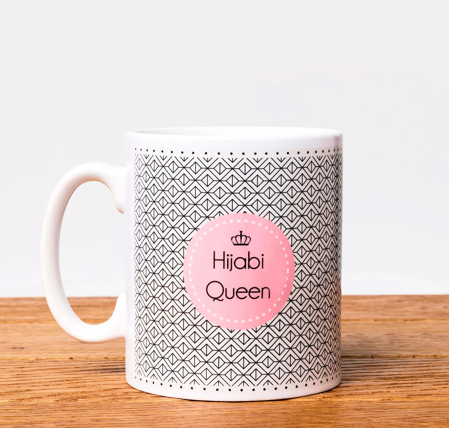 Islamic Printed Ceramic Mug - Hijabi Queen - MG 31